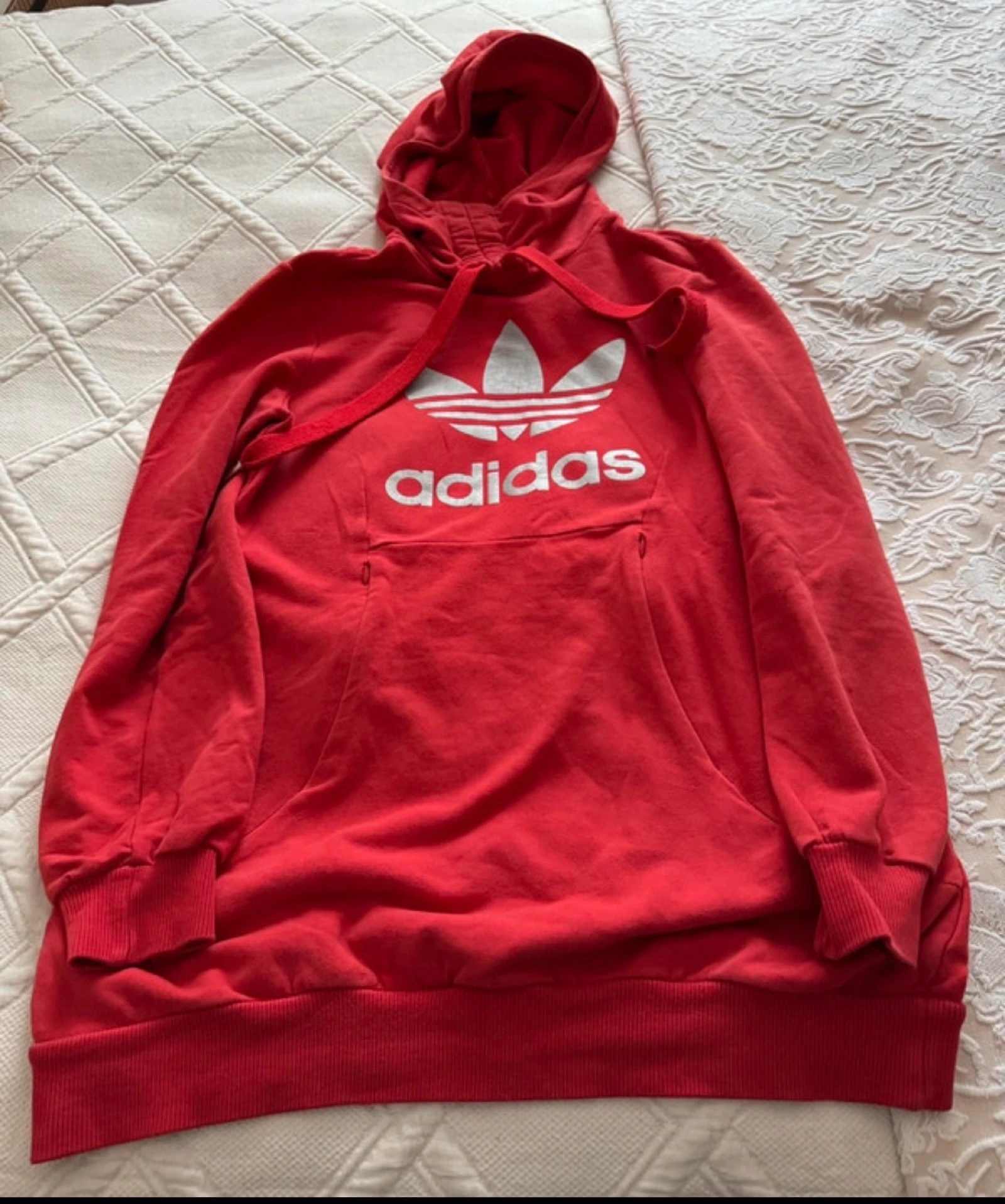 🔥Sudadera Adidas vermelha Tamanho M - Perfeito Estado🔥 – photo 2
